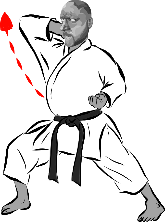 Tate hiji-ate (Vertical Elbow Strike)